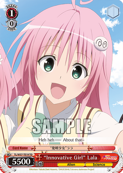 "Innovative Girl" Lala - TL/W37-TE19 - Trial Deck available at 401 Games Canada