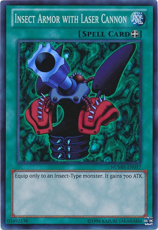 Insect Armor with Laser Cannon - NUMH-EN057 - Super Rare - Unlimited available at 401 Games Canada