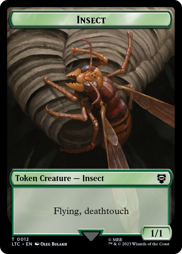 401 Games Canada - Insect // Elf Warrior Token (TLTC) 401 Games Canada - Insect // Elf Warrior Token (TLTC)
