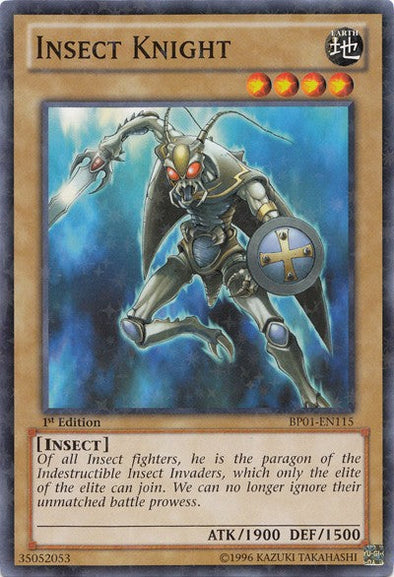 Insect Knight - BP01-EN115 - Starfoil Rare - 1st Edition available at 401 Games Canada