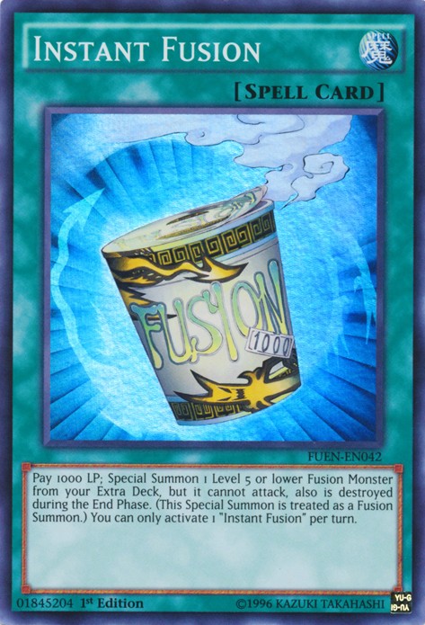 Instant Fusion - FUEN-EN042 - Super Rare - 1st Edition available at 401 Games Canada