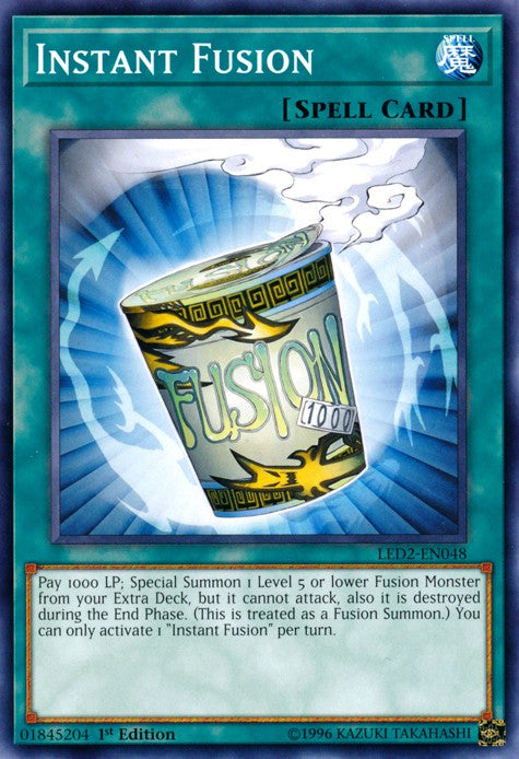 Instant Fusion - LED2-EN048 - Common - 1st Edition available at 401 Games Canada