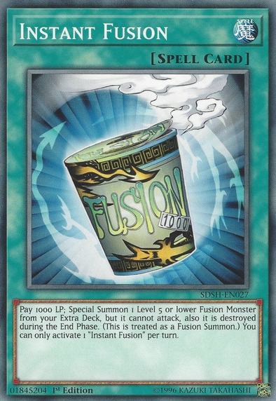 Instant Fusion - SDSH-EN027 - Common - 1st Edition available at 401 Games Canada