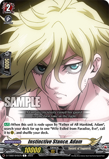 Instinctive Stance, Adam - D-TB02/045 - Common available at 401 Games Canada