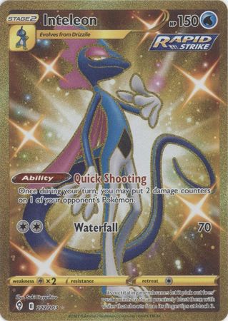 Inteleon - 227/203 - Secret Rare available at 401 Games Canada