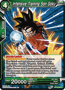 Intensive Training Son Goku - BT10-066 - Rare available at 401 Games Canada