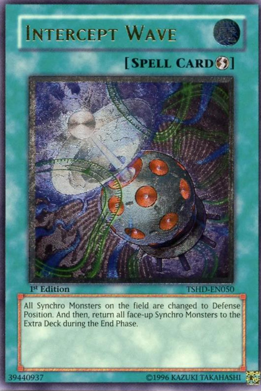 Intercept Wave - TSHD-EN050 - Ultimate Rare - 1st Edition available at 401 Games Canada