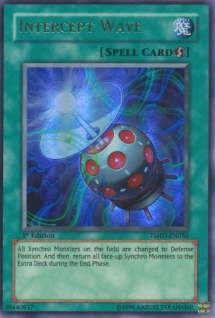 Intercept Wave - TSHD-EN050 - Ultra Rare - 1st Edition available at 401 Games Canada