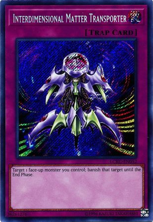 Interdimensional Matter Transporter - LCKC-EN052 - Secret Rare - Unlimited available at 401 Games Canada