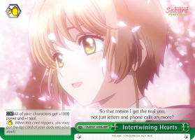 Intertwining Hearts - CCS/WX01-E055Rb - Triple Rare (B) available at 401 Games Canada