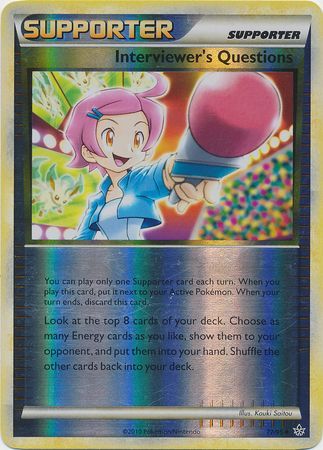 Interviewer's Questions - 77/95 - Uncommon - Reverse Holo available at 401 Games Canada