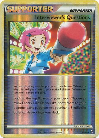 Interviewer's Questions - 79/95 - Uncommon - Reverse Holo available at 401 Games Canada