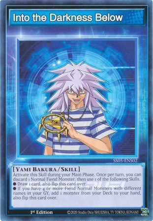 Into the Darkness Below - SS05-ENS02 - Common - 1st Edition (Skill Card) available at 401 Games Canada