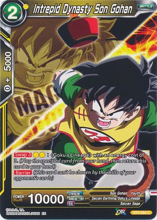 Intrepid Dynasty Son Gohan - BT4-084 - Common (Magnificent Collection) available at 401 Games Canada