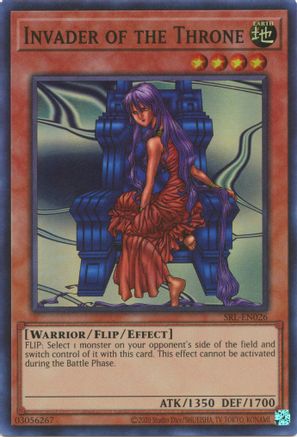 Invader of the Throne - SRL-EN026 - Super Rare - Unlimited Worldwide available at 401 Games Canada