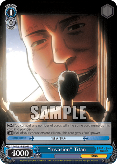 "Invasion" Titan - AOT/S35-E095b - Common (B) available at 401 Games Canada