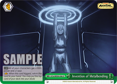 Invention of Metalbending - ATLA/WX04-E046 - Climax Common available at 401 Games Canada