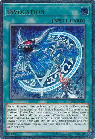 Invocation - OP06-EN003 - Ultimate Rare available at 401 Games Canada