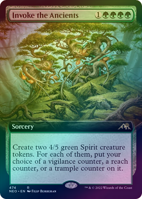 401 Games Canada - Invoke the Ancients - Extended Art (NEO) (Foil)