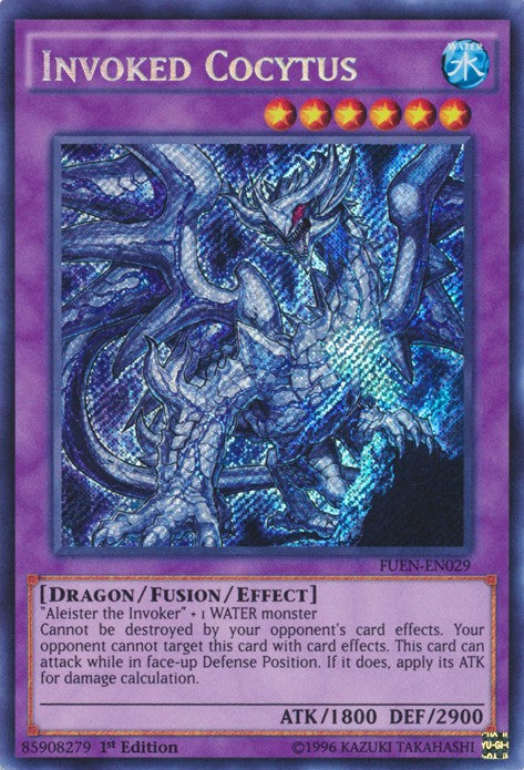 Invoked Cocytus - FUEN-EN029 - Secret Rare - 1st Edition available at 401 Games Canada