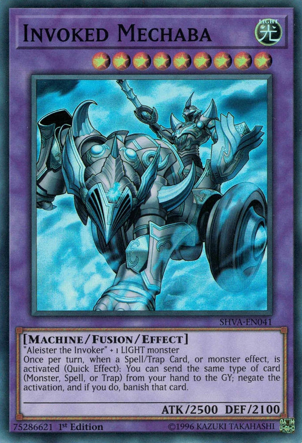 Invoked Mechaba - SHVA-EN041 - Super Rare - 1st Edition available at 401 Games Canada