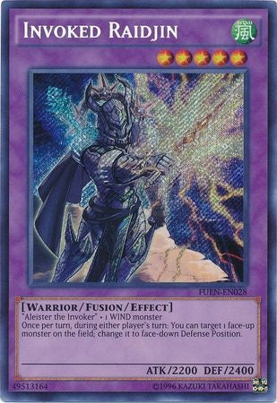 Invoked Raidjin - FUEN-EN028 - Secret Rare - Unlimited available at 401 Games Canada