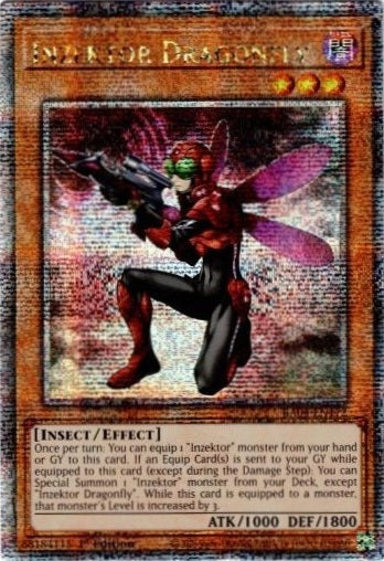 Inzektor Dragonfly - RA04-EN172 - Quarter Century Secret Rare - 1st Edition