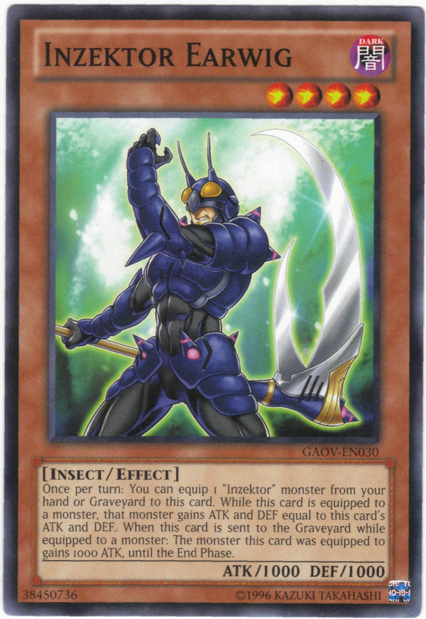 Inzektor Earwig - GAOV-EN030 - Common - Unlimited available at 401 Games Canada