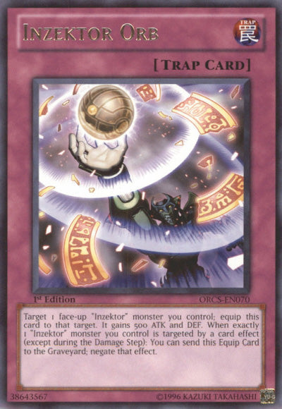 Inzektor Orb - ORCS-EN070 - Rare - 1st Edition available at 401 Games Canada