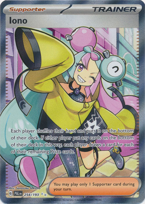 Iono - 254/193 - Full Art Ultra Rare available at 401 Games Canada