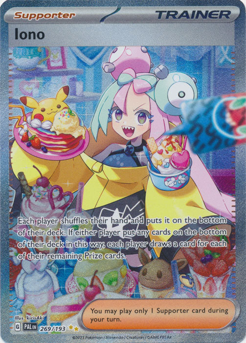 Iono - 269/193 - Special Illustration Rare available at 401 Games Canada