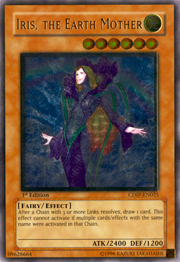 Iris, the Earth Mother - CDIP-EN025 - Ultimate Rare - 1st Edition available at 401 Games Canada