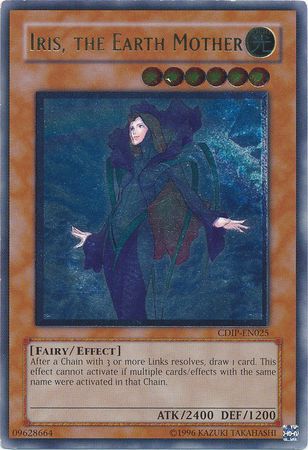 Iris, the Earth Mother - CDIP-EN025 - Ultimate Rare - Unlimited available at 401 Games Canada