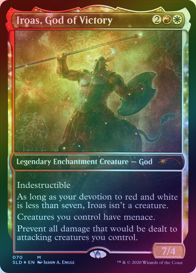 401 Games Canada - Iroas, God of Victory - Theros Stargazing Secret Lair, Vol. I (Foil) 401 Games Canada - Iroas, God of Victory - Theros Stargazing Secret Lair, Vol. I (Foil)