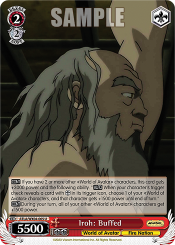 Iroh: Buffed - ATLA/WX04-E065 - Uncommon available at 401 Games Canada