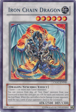 Iron Chain Dragon - CSOC-EN040 - Rare - Unlimited available at 401 Games Canada