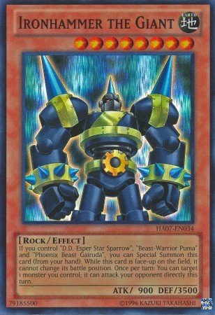 Ironhammer the Giant - HA07-EN034 - Super Rare - Unlimited available at 401 Games Canada