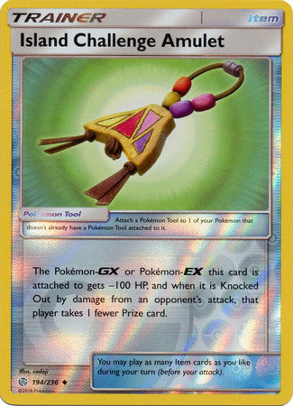 Island Challenge Amulet - 194/236 - Uncommon - Reverse Holo available at 401 Games Canada