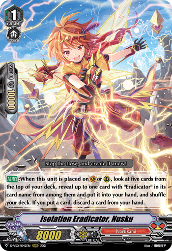 Isolation Eradicator, Nusku - D-VS01/042 - Triple Rare available at 401 Games Canada