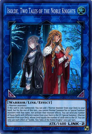 Isolde, Two Tales of the Noble Knights - SOFU-ENSE1 - Super Rare - Limited Edition available at 401 Games Canada