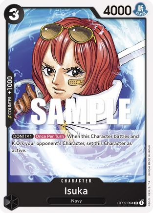 Isuka - OP02-094 - Uncommon available at 401 Games Canada