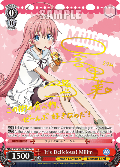 It's Delicious! Milim (SP) available at 401 Games Canada