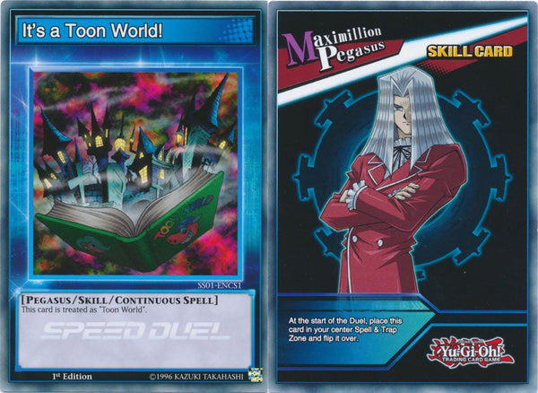 It's a Toon World! - SS01-ENCS1 - Common - 1st Edition (Skill Card) available at 401 Games Canada