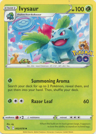 Ivysaur - 002/078 - Uncommon available at 401 Games Canada