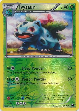 Ivysaur - 2/108 - Uncommon - Reverse Holo available at 401 Games Canada