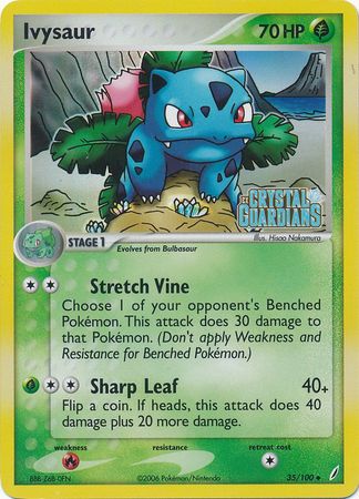 Ivysaur - 35/100 - Uncommon - Reverse Holo available at 401 Games Canada