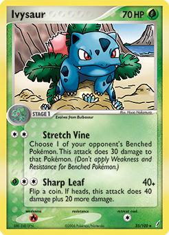 Ivysaur - 35/100 - Uncommon available at 401 Games Canada