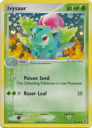 Ivysaur - 35/112 - Uncommon - Reverse Holo available at 401 Games Canada