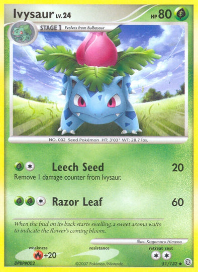 Ivysaur - 51/132 - Uncommon available at 401 Games Canada