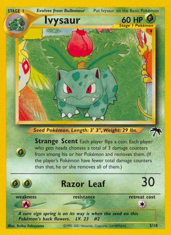 Ivysaur - 5/18 - Common available at 401 Games Canada